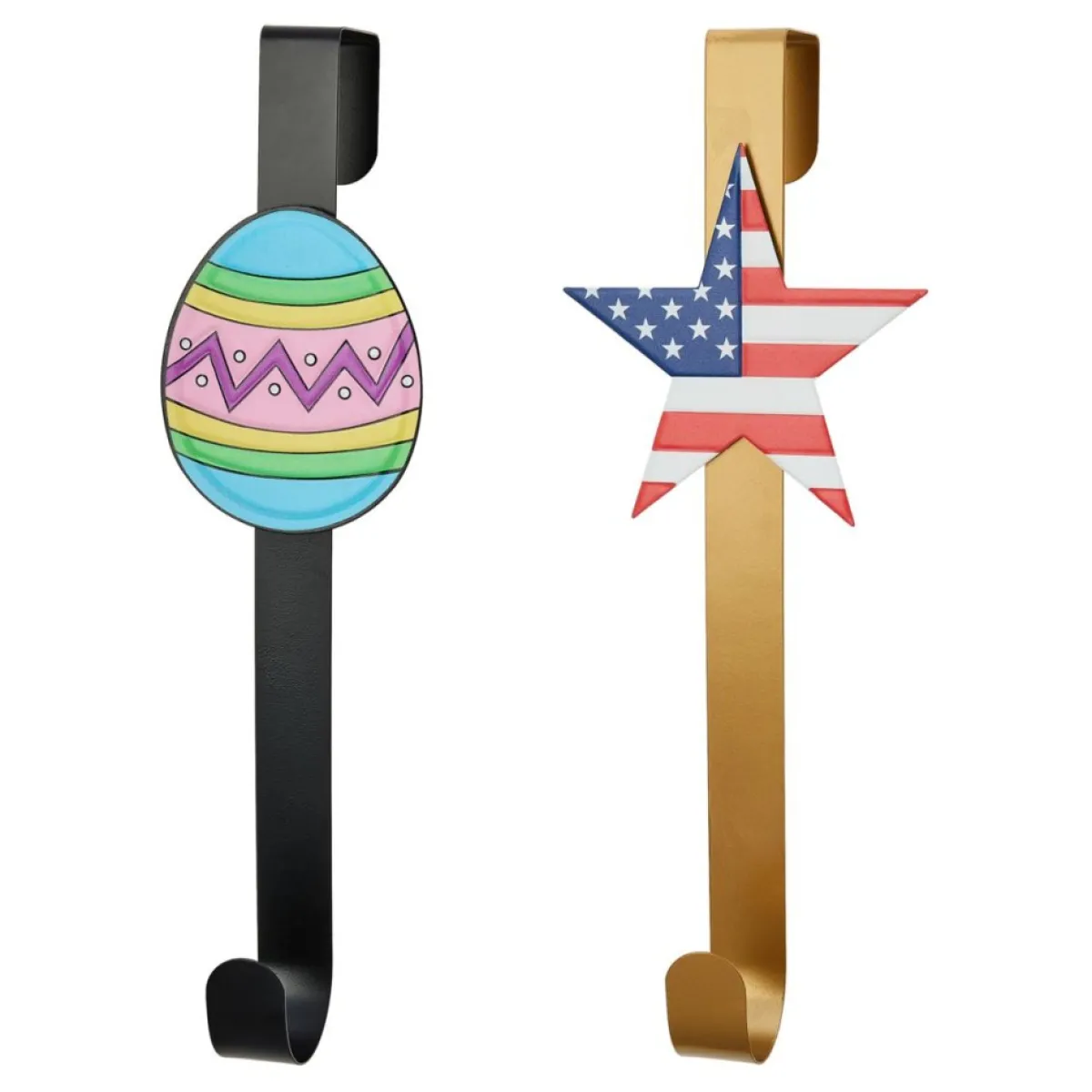 Wind & Weather Wreaths, Garlands & More | Wind And Weather Metal Interchangeable Wreath Hanger W/6 Seasonal Icons