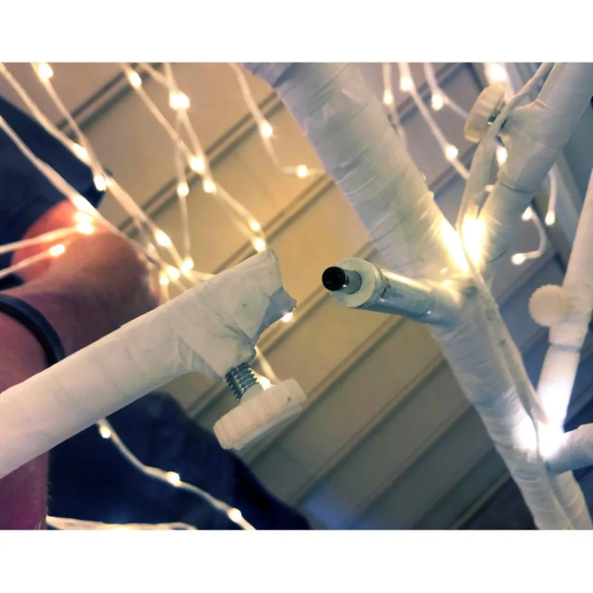 Winter Lane Indoor Decor | 7' Color Changing Willow Tree