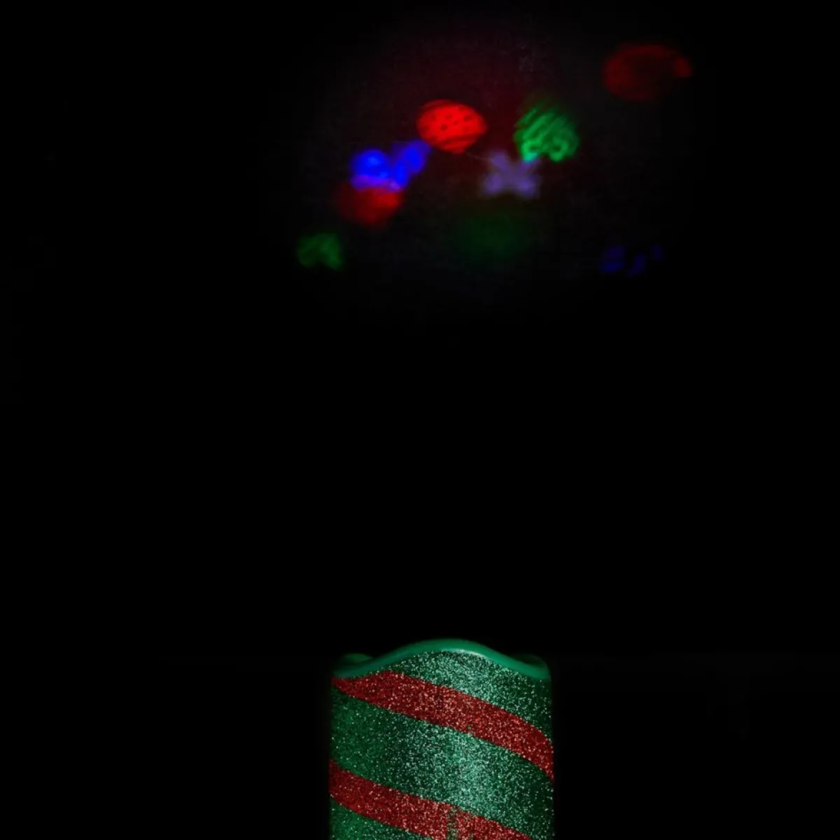 winter_lane_holiday_glitter_projector_candle_with_remote_5.webp Winter Lane Candles | Holiday Glitter Projector Candle With Remote