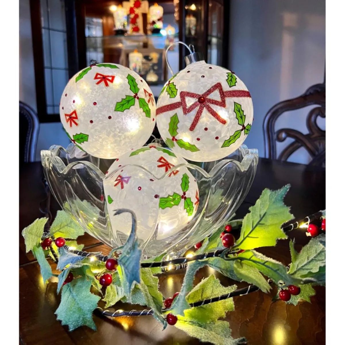 winter_lane_oversized_led_ornaments_with_timer__set_of__2.webp Winter Lane Ornaments & Tree Toppers | Oversized Led Ornaments With Timer - Set Of 3