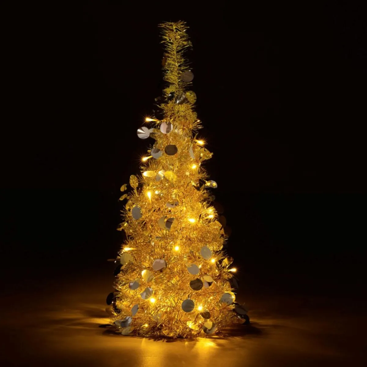 winter_lane_pack__popup_tinsel_holiday_trees_6.webp Winter Lane Indoor Decor | 2-Pack 2' Pop-Up Tinsel Holiday Trees