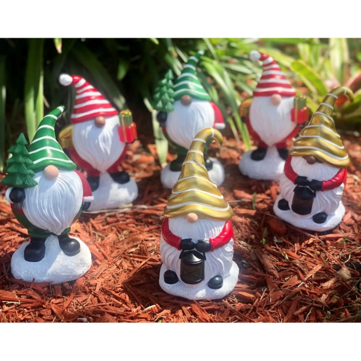 winter_lane_set_of__led_holiday_gnomes_with_hour_timers_7.webp Winter Lane Outdoor Decor | Set Of 3 Led Holiday Gnomes With 4-Hour Timers