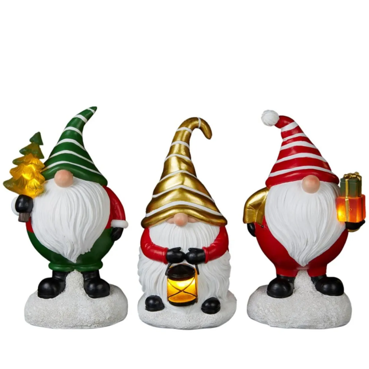 winter_lane_set_of__led_holiday_gnomes_with_hour_timers_9.webp Winter Lane Outdoor Decor | Set Of 3 Led Holiday Gnomes With 4-Hour Timers